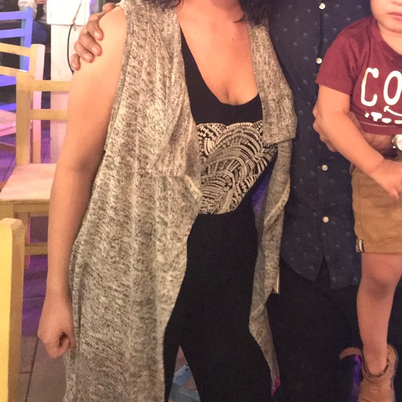 Heather Gray Cardigan size XL - Picture 2 of 3